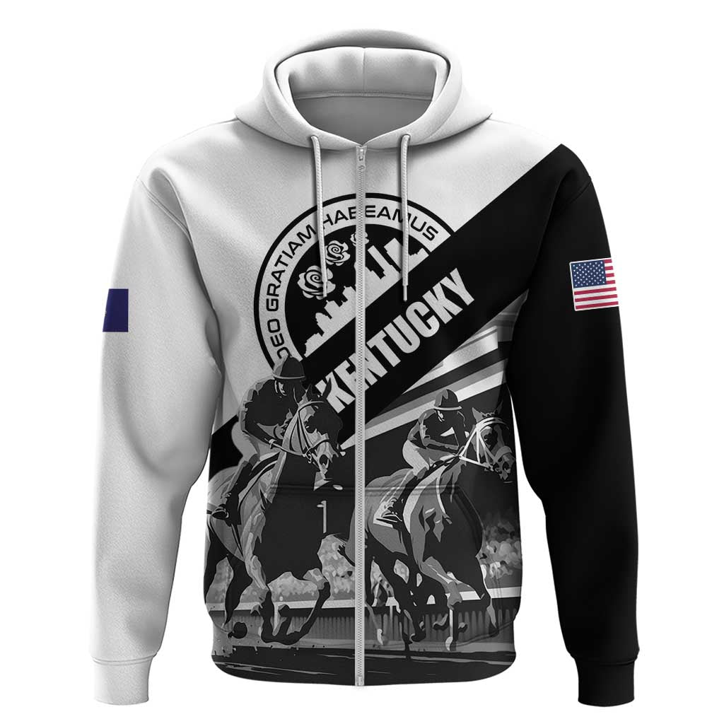 Personalized Kentucky Hoodie Deo gratiam habeamus - Wonder Print Shop