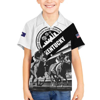 Personalized Kentucky Kid Hawaiian Shirt Deo gratiam habeamus - Wonder Print Shop