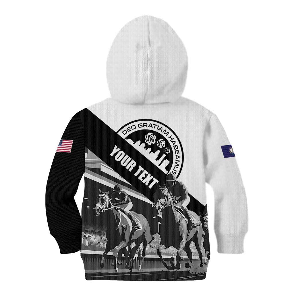 Personalized Kentucky Kid Hoodie Deo gratiam habeamus - Wonder Print Shop