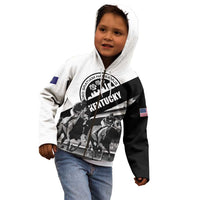 Personalized Kentucky Kid Hoodie Deo gratiam habeamus - Wonder Print Shop
