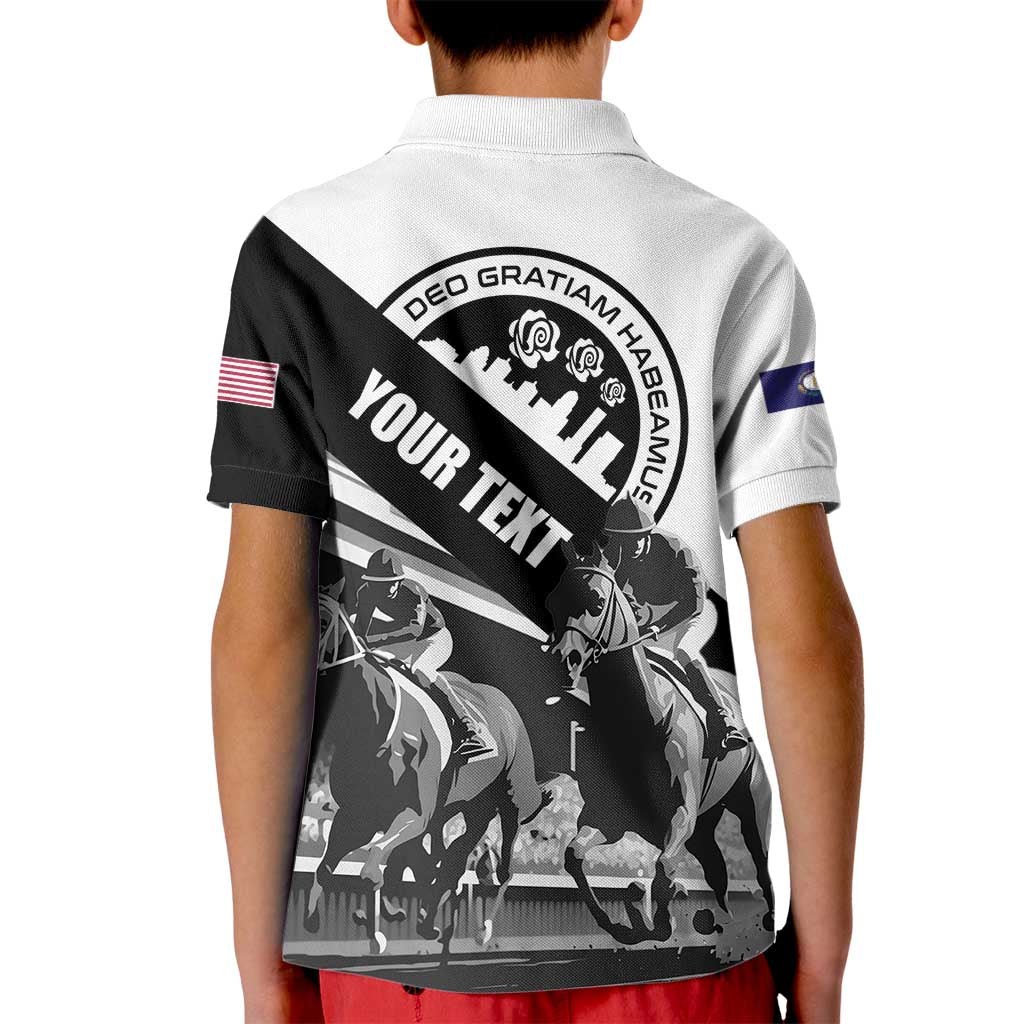 Personalized Kentucky Kid Polo Shirt Deo gratiam habeamus - Wonder Print Shop