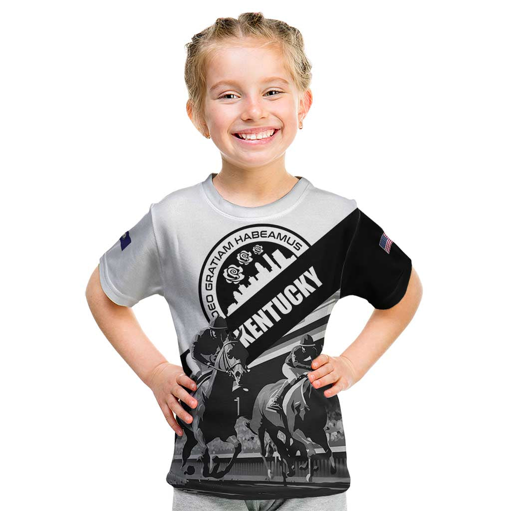 Personalized Kentucky Kid T Shirt Deo gratiam habeamus - Wonder Print Shop