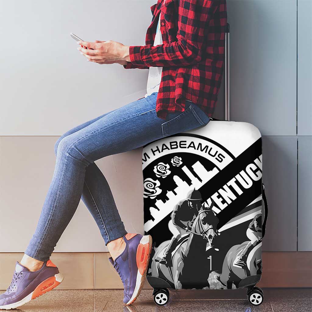 Kentucky Luggage Cover Deo gratiam habeamus - Wonder Print Shop