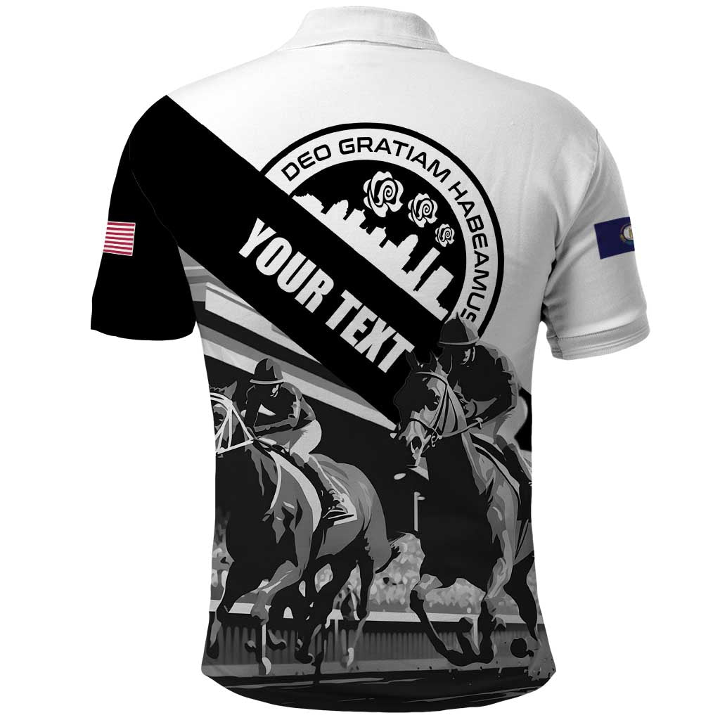 Personalized Kentucky Polo Shirt Deo gratiam habeamus - Wonder Print Shop