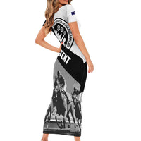 Personalized Kentucky Short Sleeve Bodycon Dress Deo gratiam habeamus - Wonder Print Shop