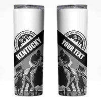 Personalized Kentucky Skinny Tumbler Deo gratiam habeamus - Wonder Print Shop