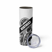Personalized Kentucky Skinny Tumbler Deo gratiam habeamus - Wonder Print Shop