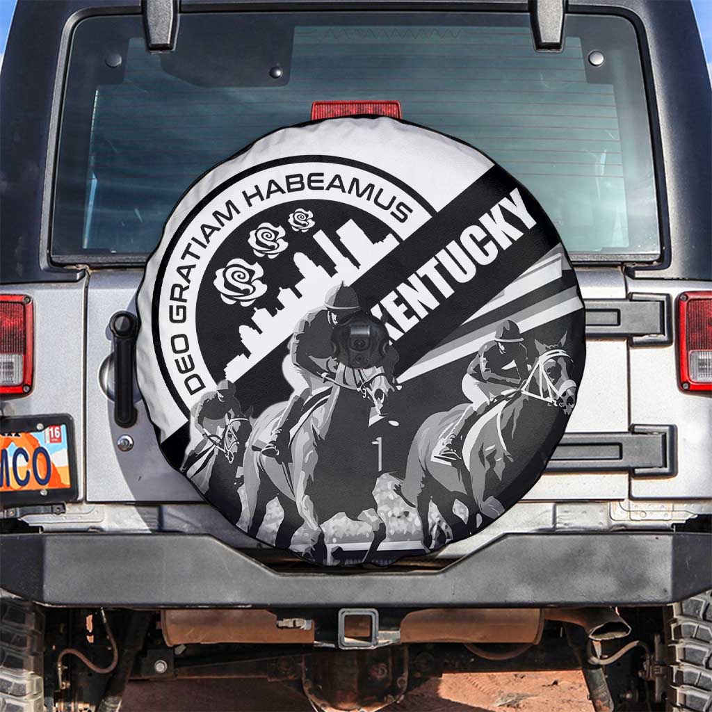 Kentucky Spare Tire Cover Deo gratiam habeamus - Wonder Print Shop