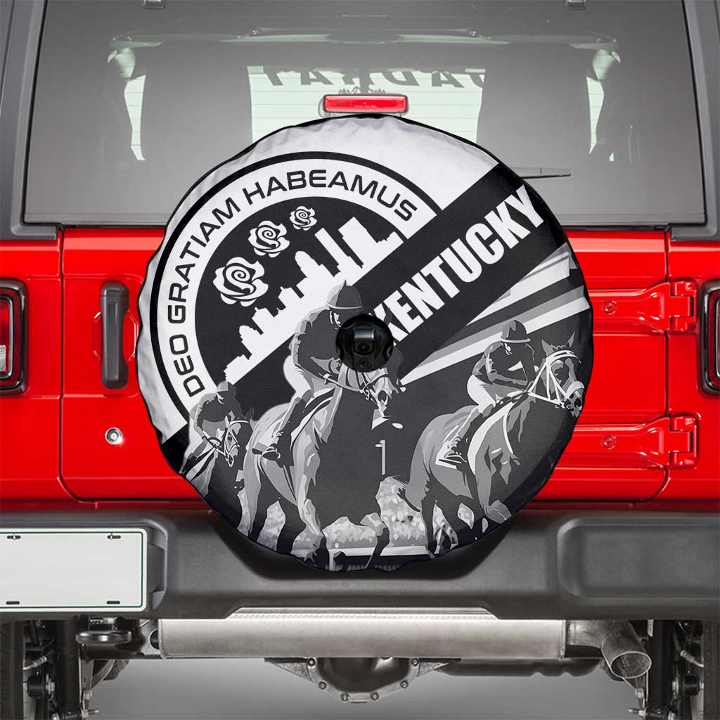 Kentucky Spare Tire Cover Deo gratiam habeamus - Wonder Print Shop
