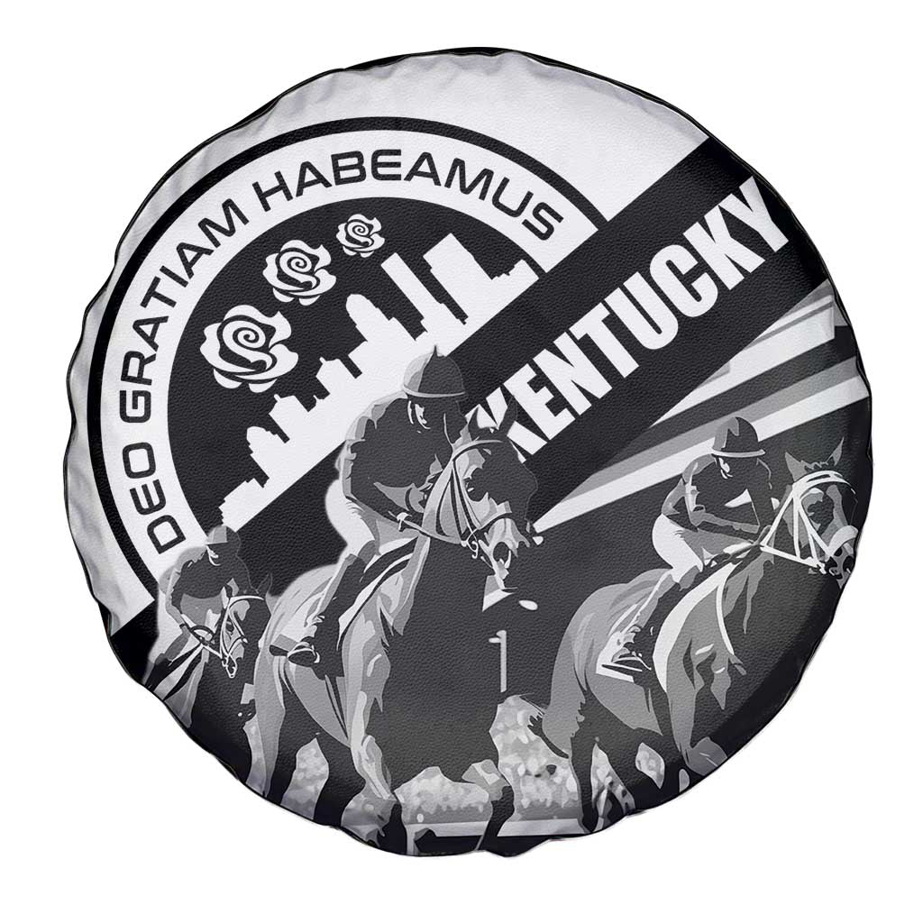 Kentucky Spare Tire Cover Deo gratiam habeamus - Wonder Print Shop