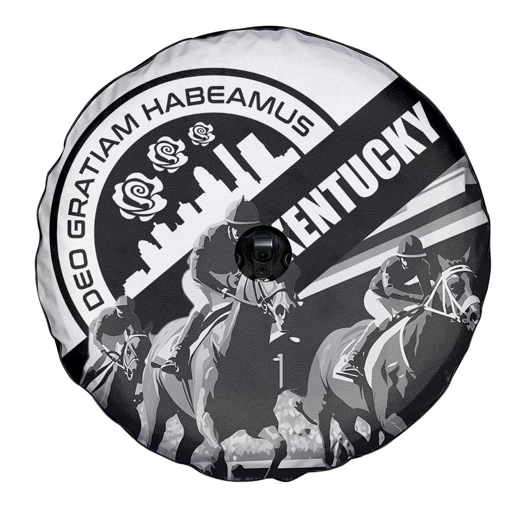 Kentucky Spare Tire Cover Deo gratiam habeamus - Wonder Print Shop