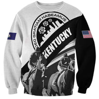 Personalized Kentucky Sweatshirt Deo gratiam habeamus - Wonder Print Shop