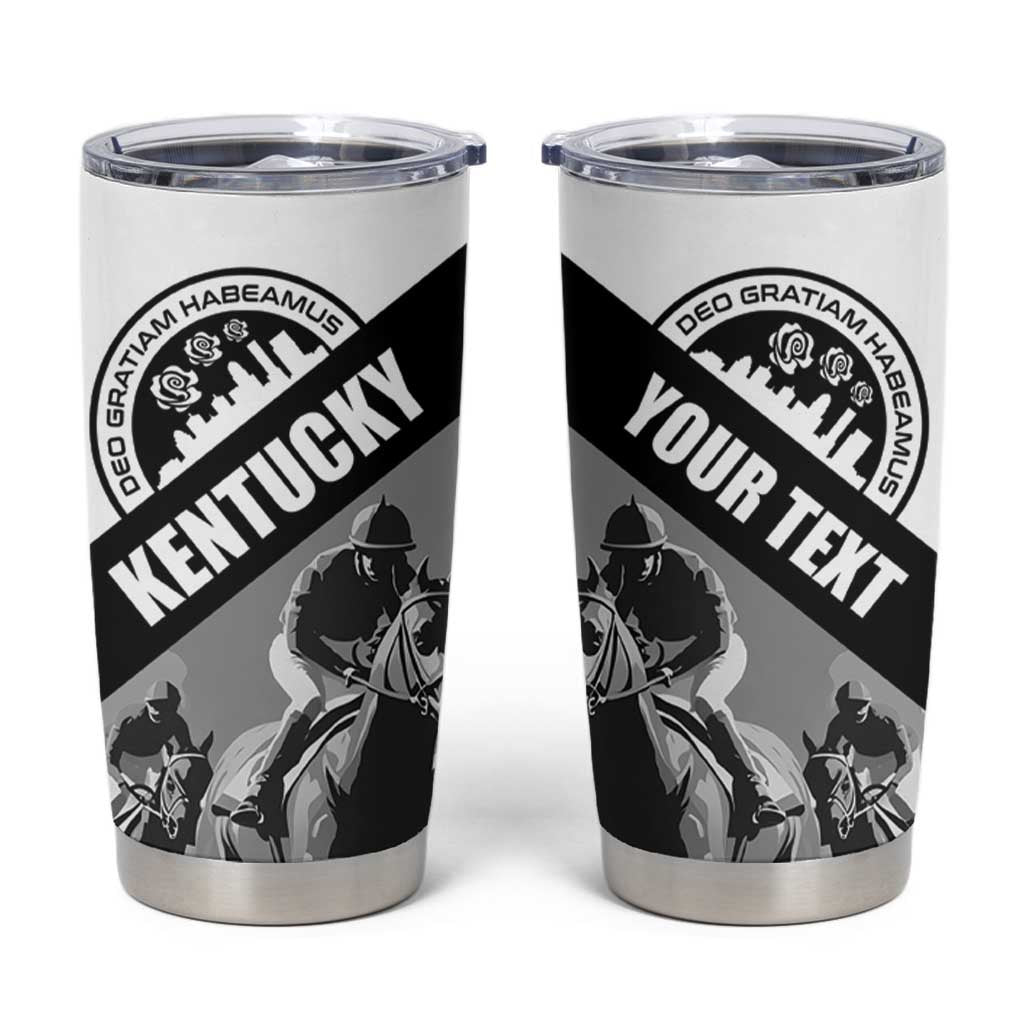 Personalized Kentucky Tumbler Cup Deo gratiam habeamus - Wonder Print Shop