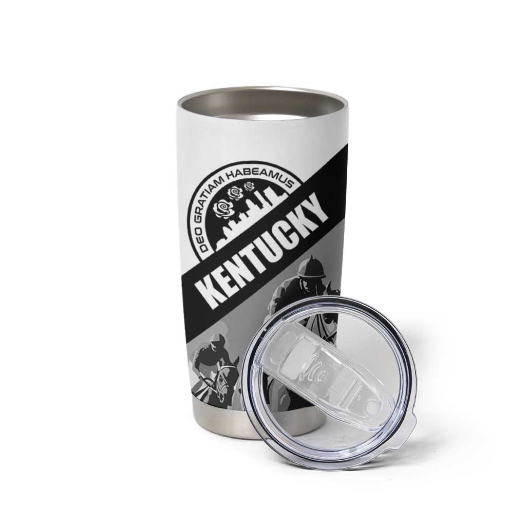 Personalized Kentucky Tumbler Cup Deo gratiam habeamus - Wonder Print Shop