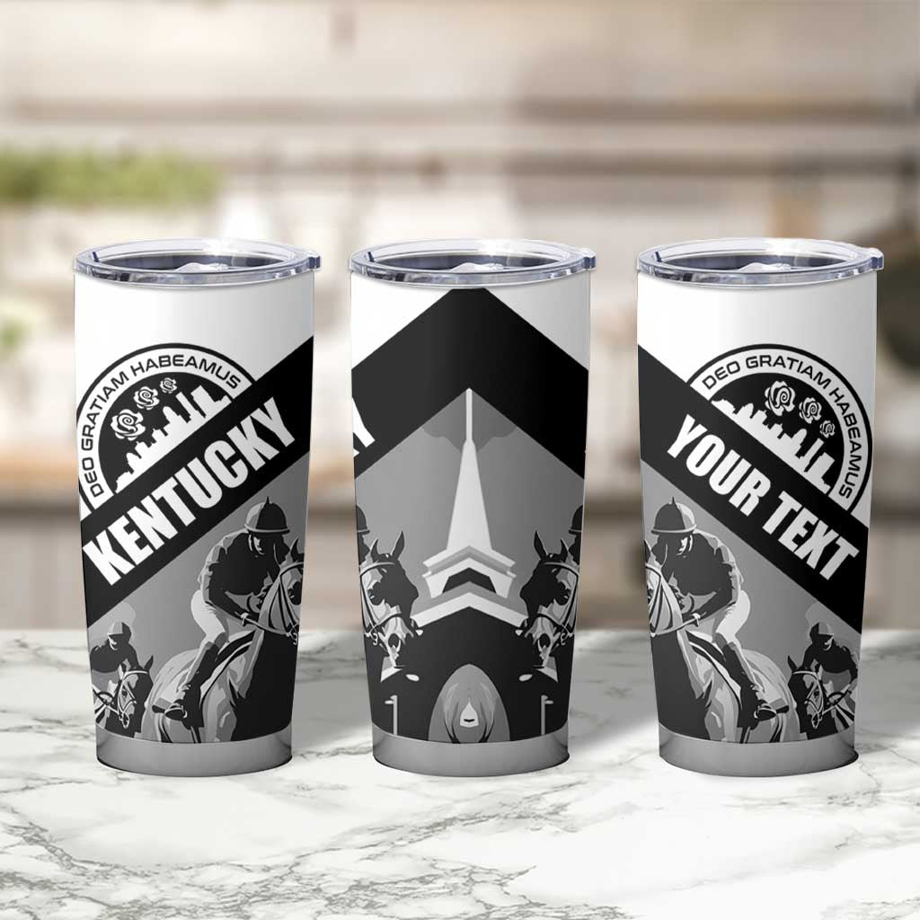 Personalized Kentucky Tumbler Cup Deo gratiam habeamus - Wonder Print Shop