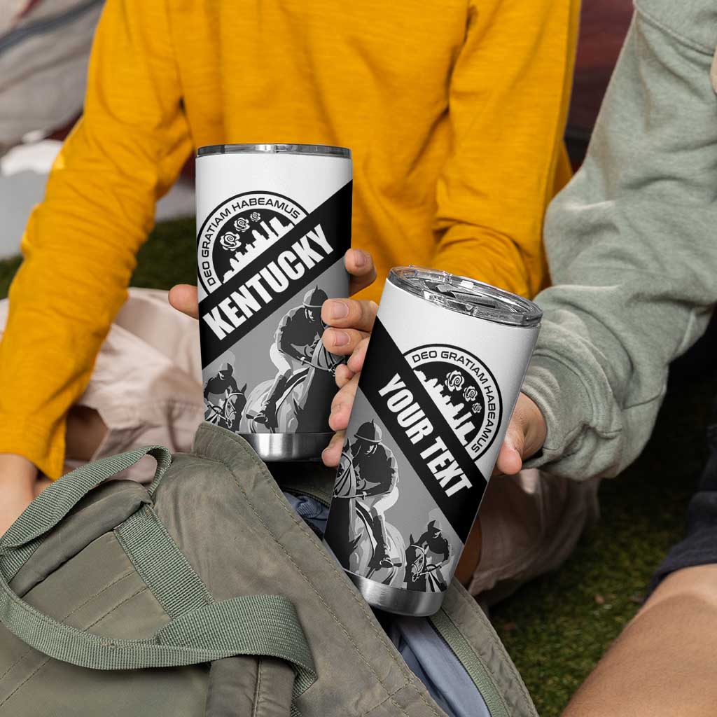 Personalized Kentucky Tumbler Cup Deo gratiam habeamus - Wonder Print Shop