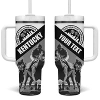 Personalized Kentucky Tumbler With Handle Deo gratiam habeamus - Wonder Print Shop