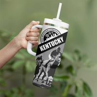 Personalized Kentucky Tumbler With Handle Deo gratiam habeamus - Wonder Print Shop