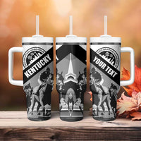 Personalized Kentucky Tumbler With Handle Deo gratiam habeamus - Wonder Print Shop