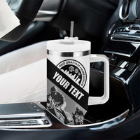 Personalized Kentucky Tumbler With Handle Deo gratiam habeamus - Wonder Print Shop