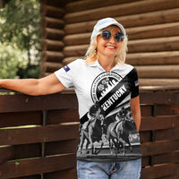 Personalized Kentucky Women Polo Shirt Deo gratiam habeamus - Wonder Print Shop