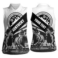Personalized Kentucky Women Sleeveless Polo Shirt Deo gratiam habeamus - Wonder Print Shop