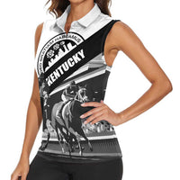 Personalized Kentucky Women Sleeveless Polo Shirt Deo gratiam habeamus - Wonder Print Shop