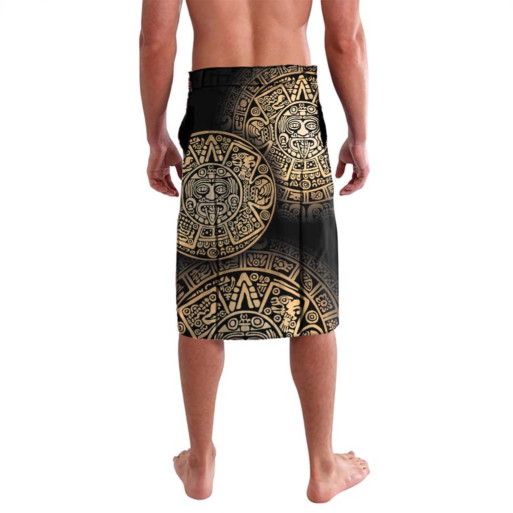 La Calavera Catrina Aztec Circle Lavalava Dia de Muertos - Wonder Print Shop