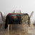 La Calavera Catrina Aztec Circle Tablecloth Dia de Muertos - Wonder Print Shop