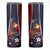 France Christmas Skinny Tumbler Joyeux Noel Santa Claus Eiffel Tower - Wonder Print Shop