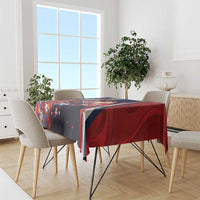 France Christmas Tablecloth Joyeux Noel Santa Claus Eiffel Tower - Wonder Print Shop
