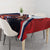 France Christmas Tablecloth Joyeux Noel Santa Claus Eiffel Tower - Wonder Print Shop
