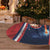 France Christmas Tree Skirt Joyeux Noel Santa Claus Eiffel Tower - Wonder Print Shop
