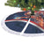 France Christmas Tree Skirt Joyeux Noel Santa Claus Eiffel Tower - Wonder Print Shop