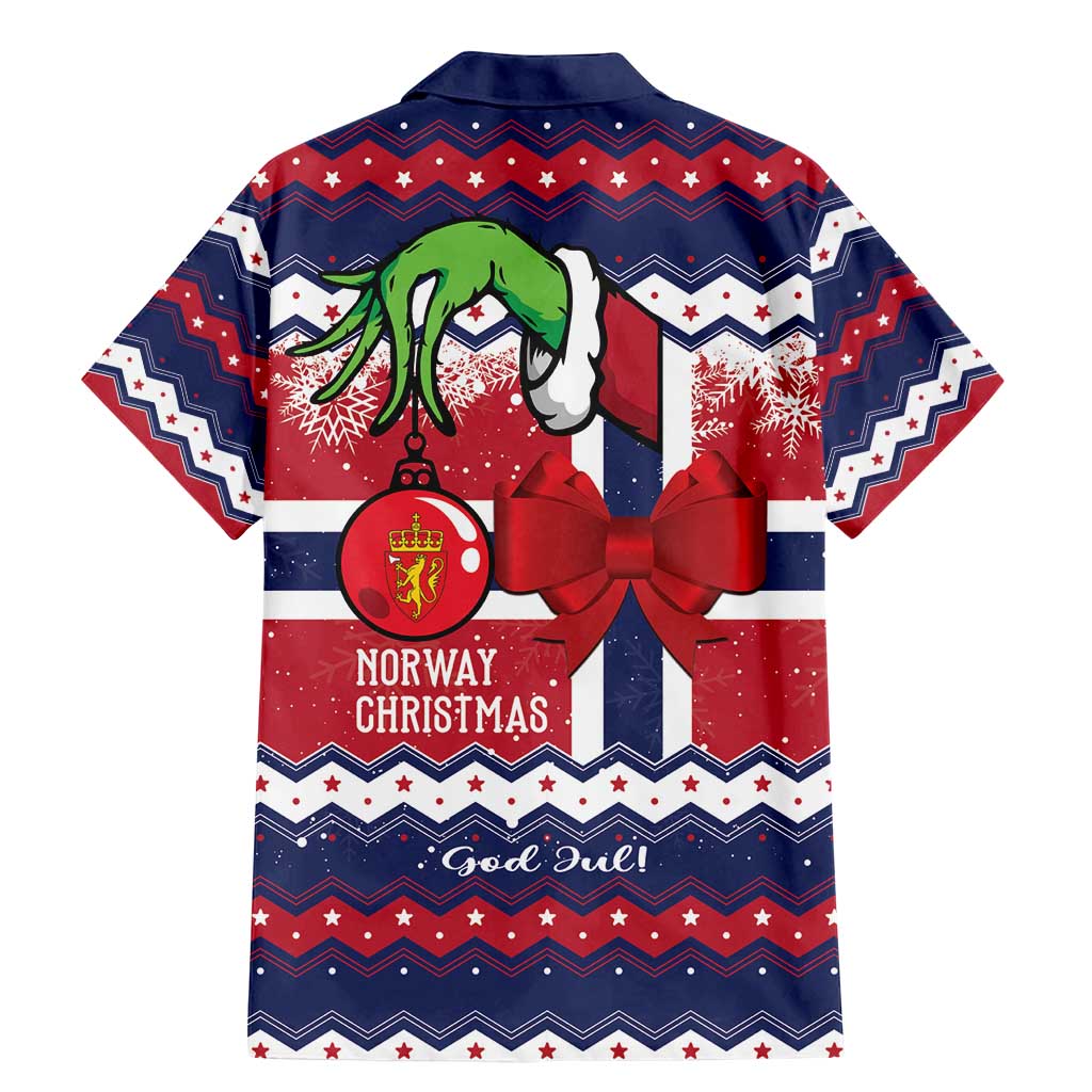Norway Christmas Family Matching Mermaid Dress and Hawaiian Shirt God Jul! Coquette Bow - Wonder Print Shop