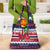 Norway Christmas Grocery Bag God Jul! Coquette Bow