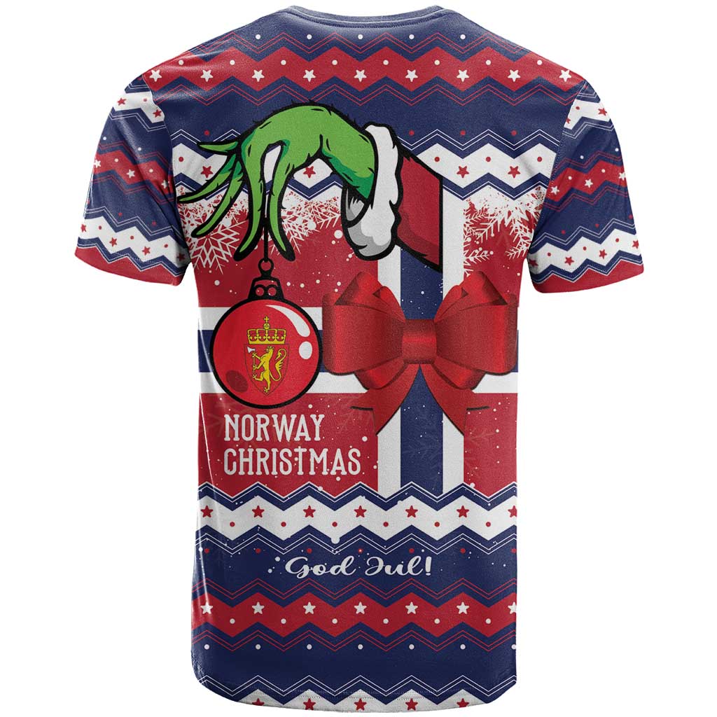 Norway Christmas T Shirt God Jul! Coquette Bow - Wonder Print Shop