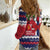 Norway Christmas Women Casual Shirt God Jul! Coquette Bow - Wonder Print Shop
