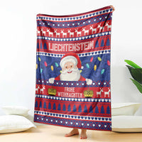 Liechtenstein Christmas Blanket Frohe Weihnachten Der Weihnachtsmann