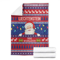 Liechtenstein Christmas Blanket Frohe Weihnachten Der Weihnachtsmann