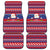 Liechtenstein Christmas Car Mats Frohe Weihnachten Der Weihnachtsmann - Wonder Print Shop