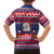 Liechtenstein Christmas Family Matching Off The Shoulder Long Sleeve Dress and Hawaiian Shirt Frohe Weihnachten Der Weihnachtsmann - Wonder Print Shop