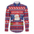 Liechtenstein Christmas Family Matching Off The Shoulder Long Sleeve Dress and Hawaiian Shirt Frohe Weihnachten Der Weihnachtsmann - Wonder Print Shop