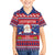 Liechtenstein Christmas Family Matching Off The Shoulder Long Sleeve Dress and Hawaiian Shirt Frohe Weihnachten Der Weihnachtsmann - Wonder Print Shop