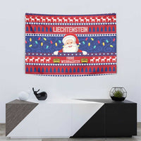 Liechtenstein Christmas Tapestry Frohe Weihnachten Der Weihnachtsmann - Wonder Print Shop