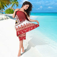 Austria Christmas Eagle Sarong Frohe Weihnachten - Wonder Print Shop