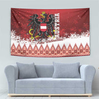 Austria Christmas Eagle Tapestry Frohe Weihnachten - Wonder Print Shop