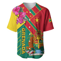 Grenada Baseball Jersey Gwenad Bougainvillea Special Version - Wonder Print Shop