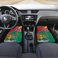 Grenada Car Mats Gwenad Bougainvillea Special Version - Wonder Print Shop