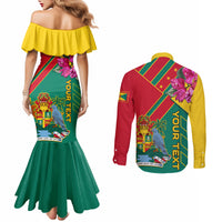 grenada-couples-matching-mermaid-dress-and-long-sleeve-button-shirt-gwenad-bougainvillea-special-version